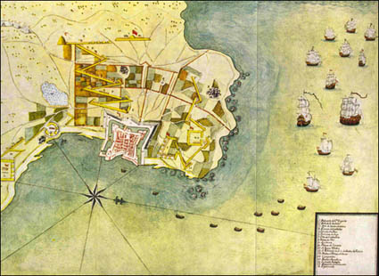 A Cidade de Mazago - mapa da casa da nsua.